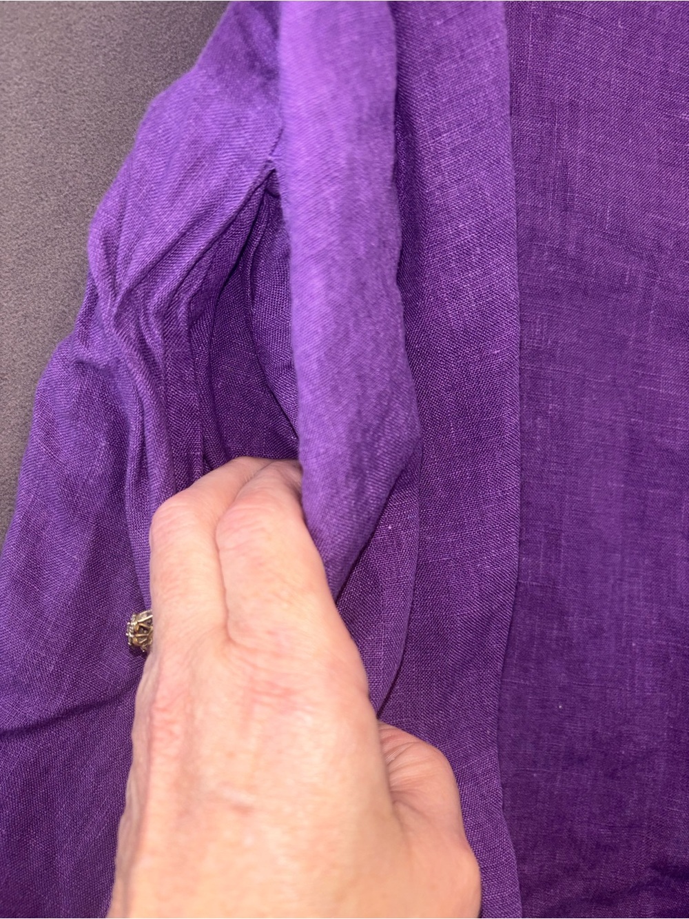 Bryn Walker Linen Gauze Ruffle Tank Top A-Line Dress - Picture 5 of 13